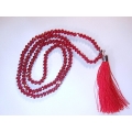 Long Neon Tassel Necklace