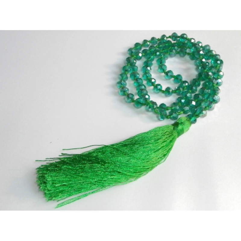 Long Tassel Necklace Beads