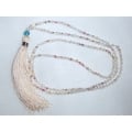 Long Multi-Layered Tassel Necklace