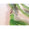 Long Tassel Necklace Buddha Statue