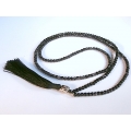 Long Tassel Necklace Buddha Statue