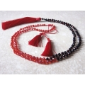 Beaded Tassel Necklace Crystal, Bali Long Necklace, Tassel Necklaces