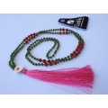 Beaded Tassel Necklace Siwa