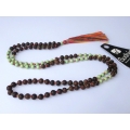 Beaded Tassel Necklace Stone