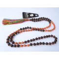 Beaded Tassel Necklace Stone