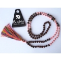 Beaded Tassel Necklace Stone