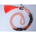 Beaded Long Tassel Necklace, Hand Knotted Tassel Necklaces, Bali Necklaces