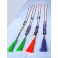 Beaded Tassel Layered Necklace