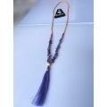 Beaded Tassel Necklace Tier