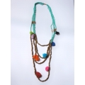 Multi Layered Necklace Tassel