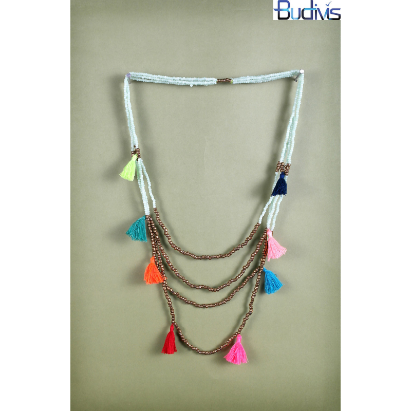 Layered Necklace Tassels