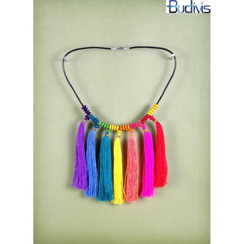 Multi-Tassel Necklace