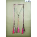 Long Tassel Necklace Scarf