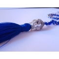 Long Crystal Tassel Necklace Buddha Statue