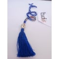 Long Crystal Tassel Necklace Buddha Statue