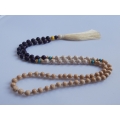 Beaded Long Tassel Necklace, Hand Knotted Tassel Necklaces, Bali Necklaces