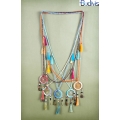 Long Crystal Tassel Necklaces Dreamcatcher