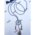 Long Crystal Tassel Necklace Dreamcatcher