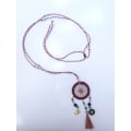 Long Tassel Necklace Dreamcatcher