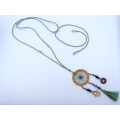 Long Tassel Necklace Dreamcatcher