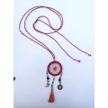 Long Tassel Necklace Dreamcatcher