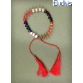 Bracelet Tassel Crystal  Knotted