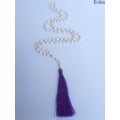 Long Tassel Necklace Mother Of Pearl