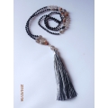 Bohemian Style Multi-Fringe Long Necklace