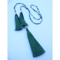 Boho Chic Multi Tassel Necklace in Handmade