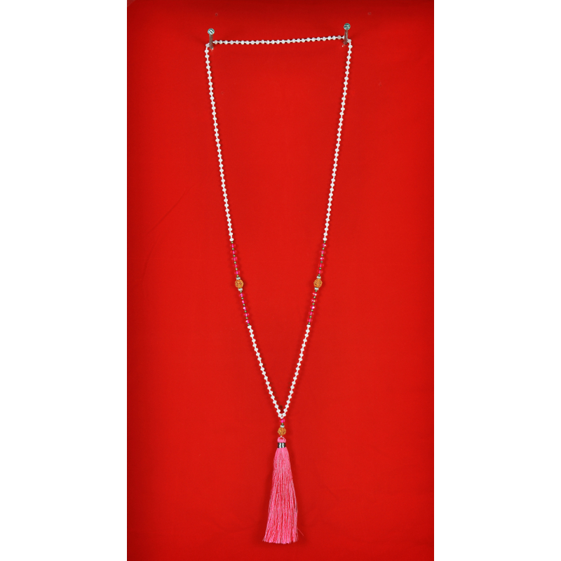 Bohemian Tassel Necklace Gemstone