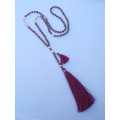 Bodhi Tassel Pearl Necklace