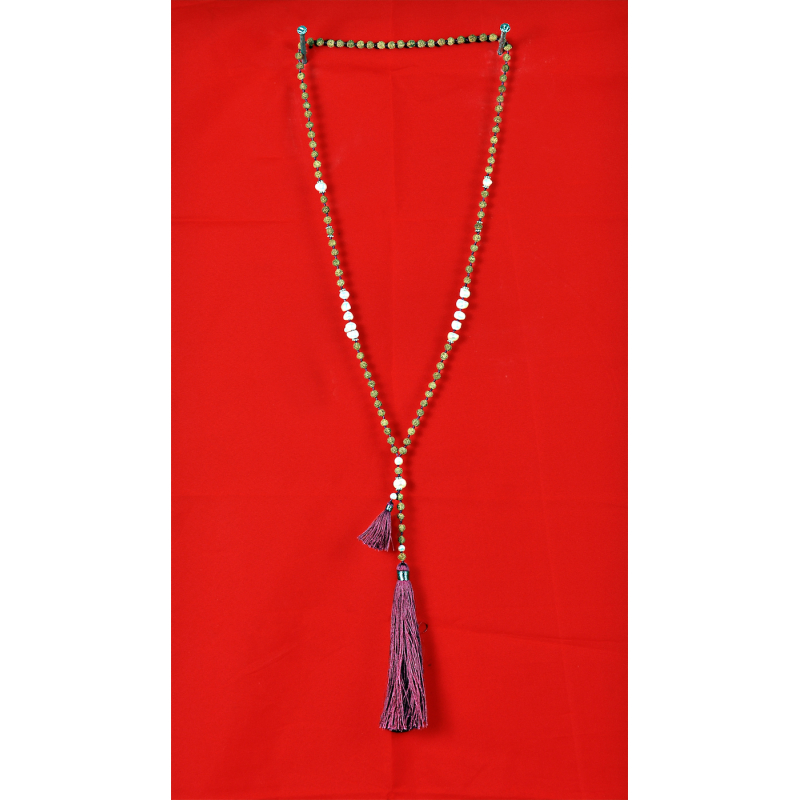 Bodhi Tassel Pearl Necklace