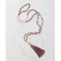 Boho Chic Tassel Necklace in Handmade