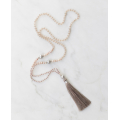 Bohemian Mini Pearl Tassel Necklace Fashion