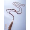 Bohemian Mini Pearl Tassel Necklace Fashion