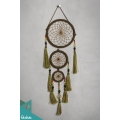 New  Small Triple Dream Catcher, Dreamcatcher, Dreamcatchers With Tassel Car Hanging Decor