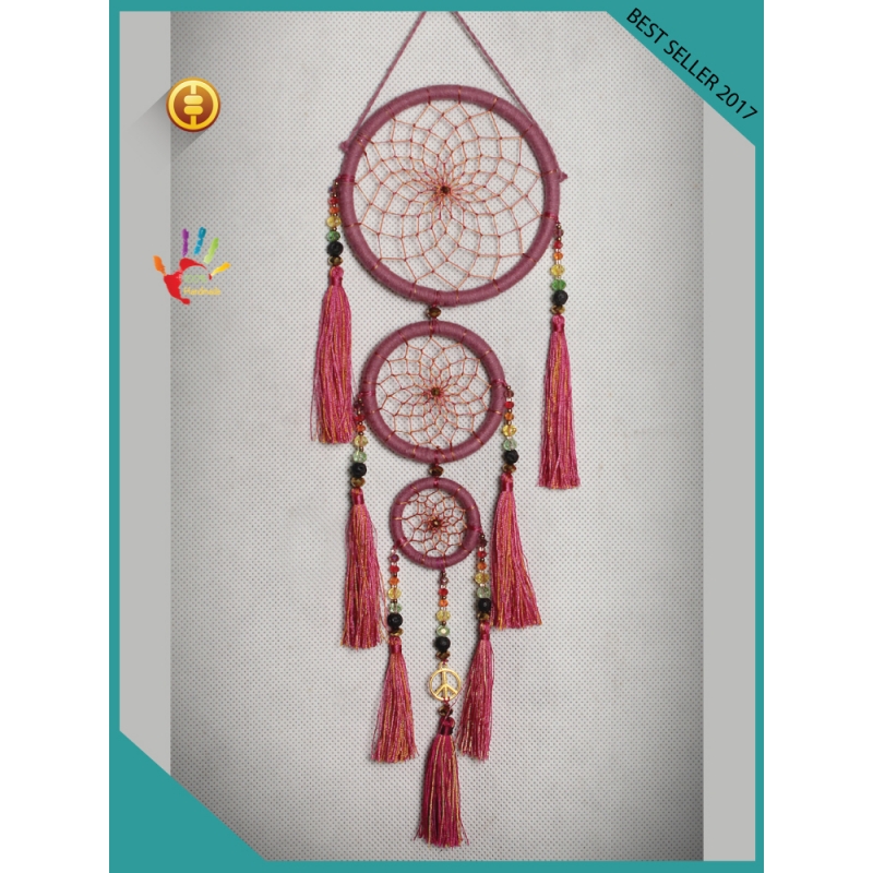 Wholesale Triple Affordable Dream Catcher, Dream Catcher, Dream Catcher Car Ornaments With Tassels