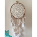 Rattan Dream Catcher, Dream Catcher, Dream Catcher Black Feather