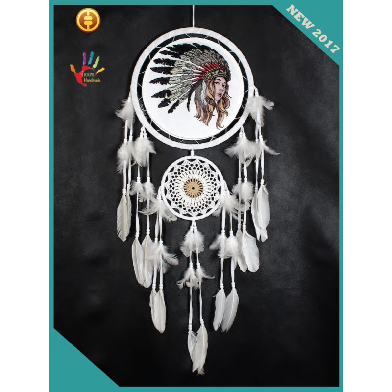 Hand Drawn Indian Dream Catcher, Dream Catcher, Custom Dream Catcher