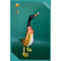 Wholesale Fully Hand-Painted Wooden Duck, Wooden Duck, Bamboo Duck, Bamboo Root Duck,