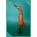 Ornament Natural Wood Duck, Wooden Duck, Bamboo Duck, Bamboo Root Duck,