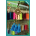 New! China Coin Tassel Keychain