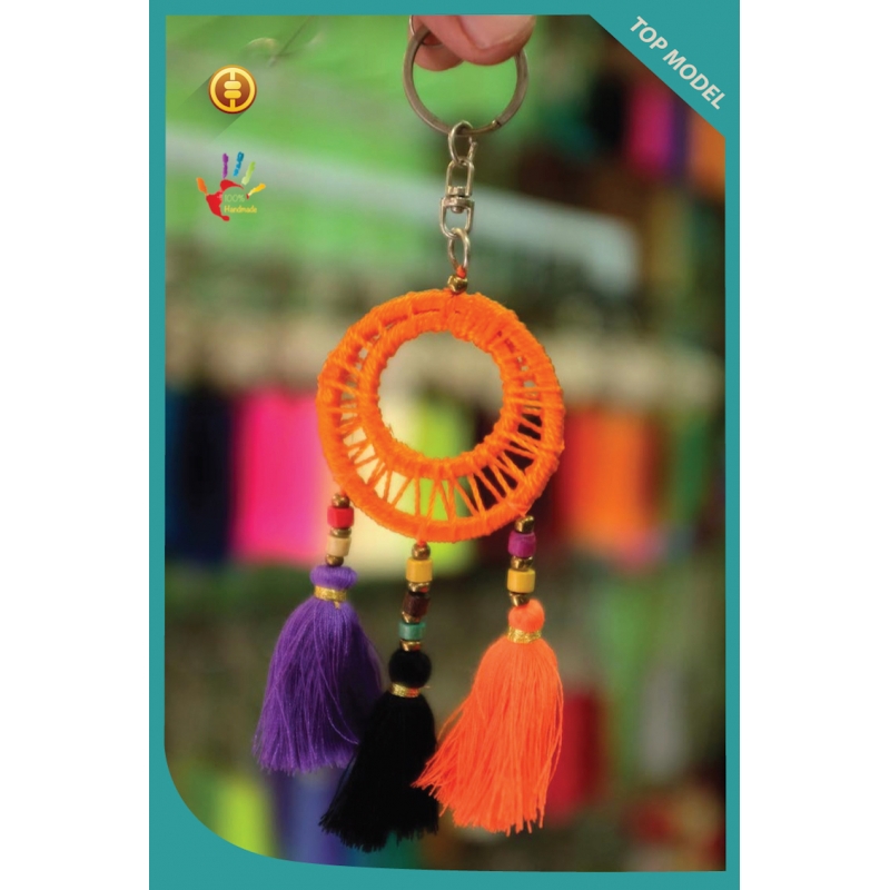 New! Mini Catcher Tassel Keychain