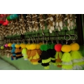 Pom Pom Tassel Keychain With Cowrie