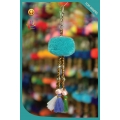 New! Tassel Keychain Pom Pom