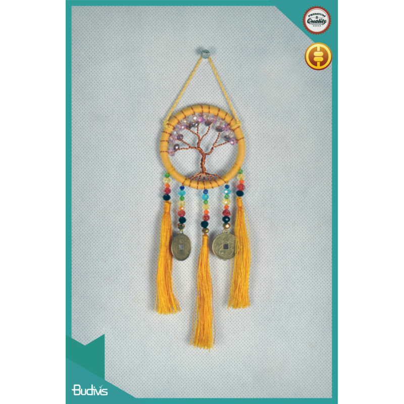 Best Selling Mini Car Hanging Tree Dream Catcher Crystal