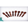 Wooden Scoop Ice Cream Medium Set 8 Pcs