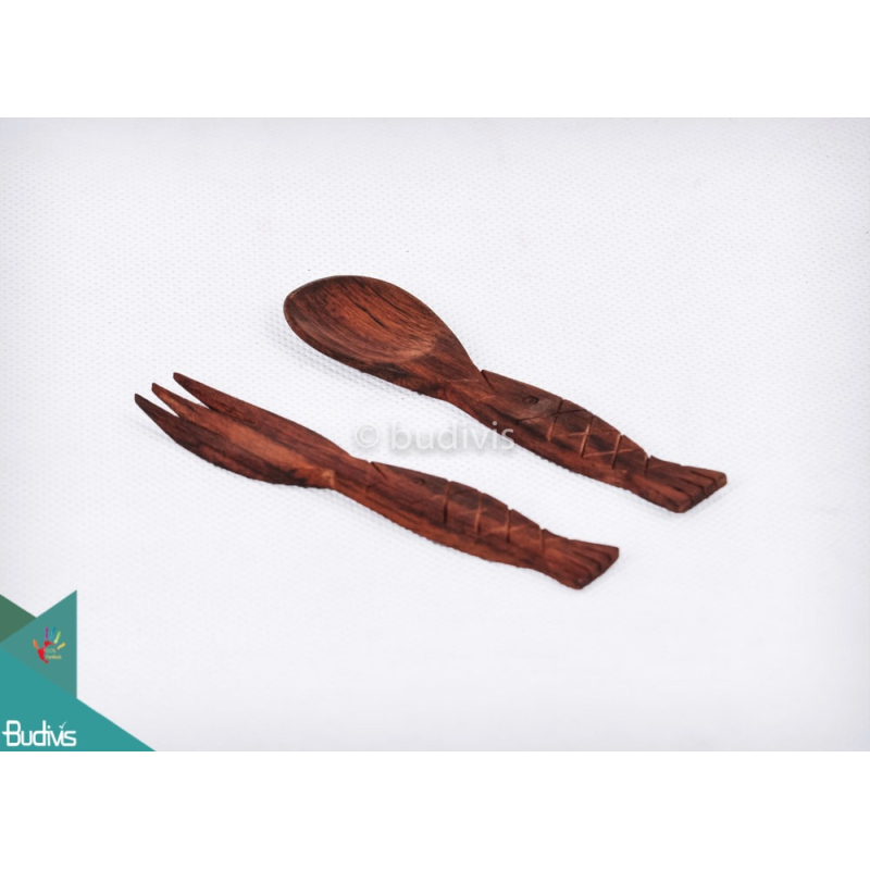 Wooden Ice Cream Spoon Medium Set Of 8