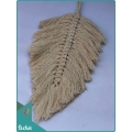 Bohemian Style Lace Feather Large Keychain