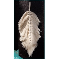 Bohemian Style Lace Feather Large Keychain